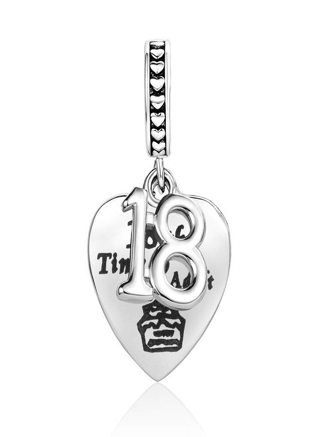 TGLS Happy Birthday Charm 18th Time to Adult Coming-of-age Ceremony Gift Bead Compatible With Pandora Charms Bracelets - Image 3